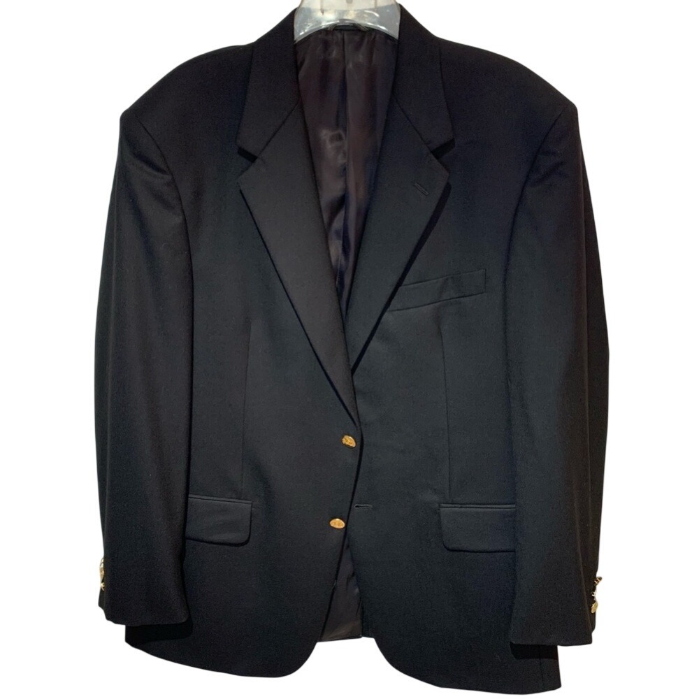 STAFFORD.‎ Executive. Men's black Jacket. 100% Wool. Fully lined. Size 42R.